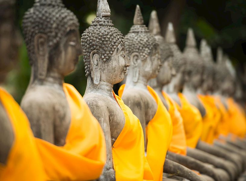 Buddha Statue in Ayutthaya, Thailand