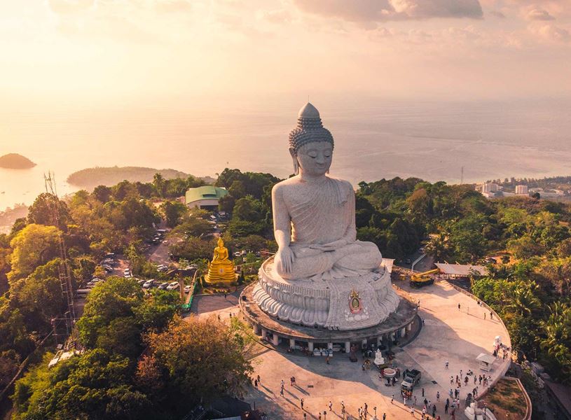 Big Buddha Statue in Phuket, Thailand