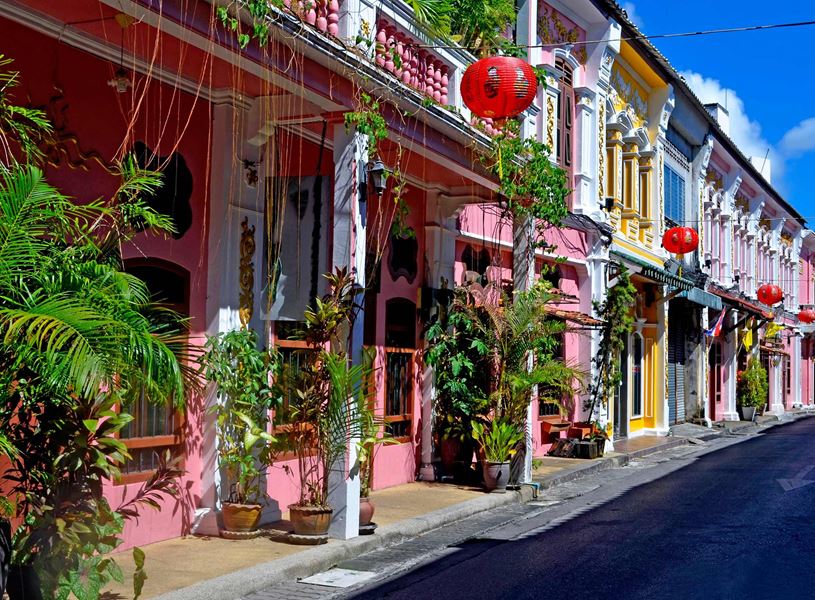 Soi Rommani in Phuket, Thailand