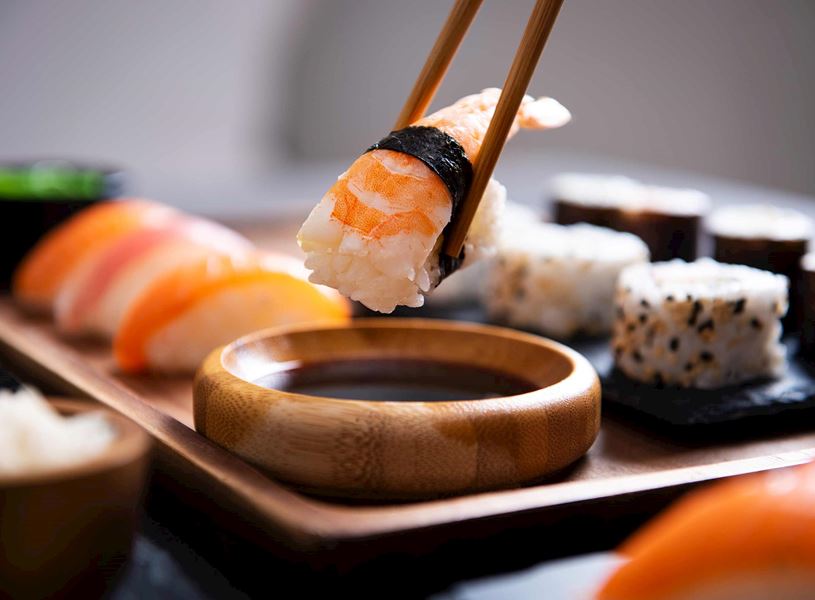 Food, Sushi in Tokyo, Japan