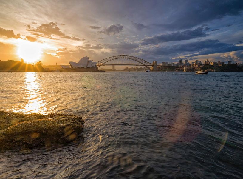 Harbour Bridge in Sydney, Australia
