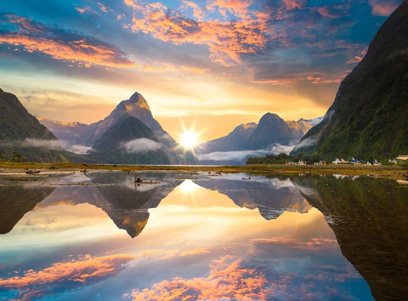 View of Milford Sound, New Zealand