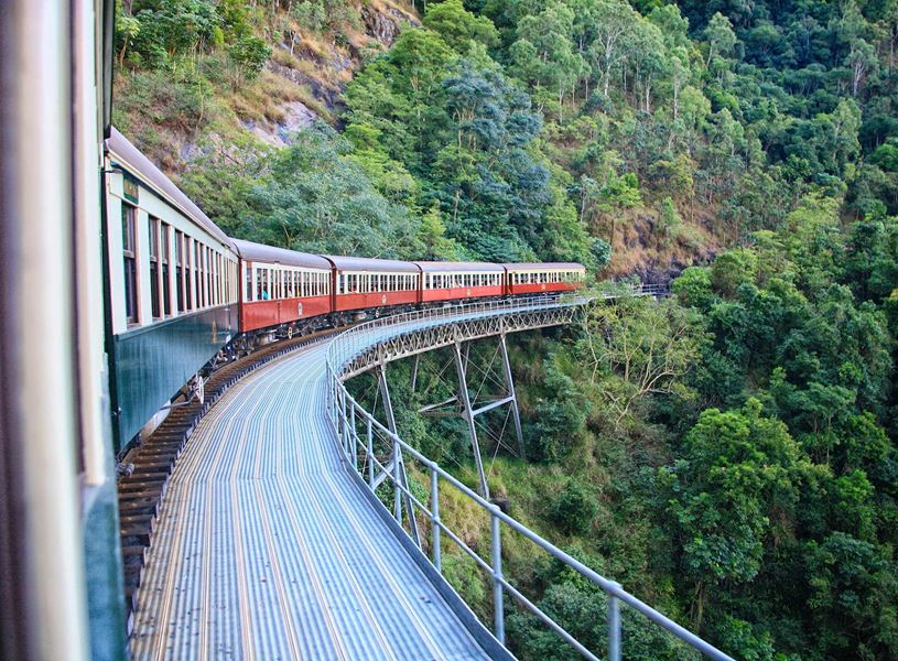 Kuranda Scenic Railway in Cairns, Australia