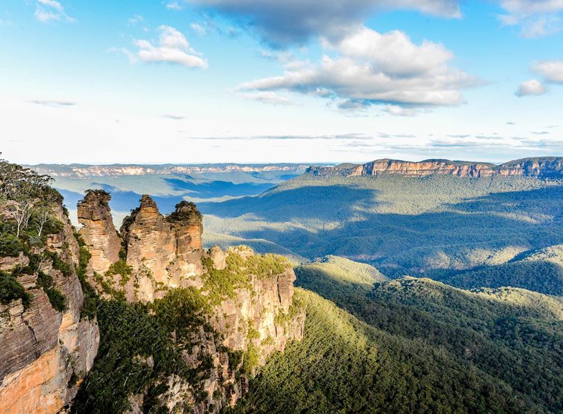Three Sisters in The Blue Mountains, Australia