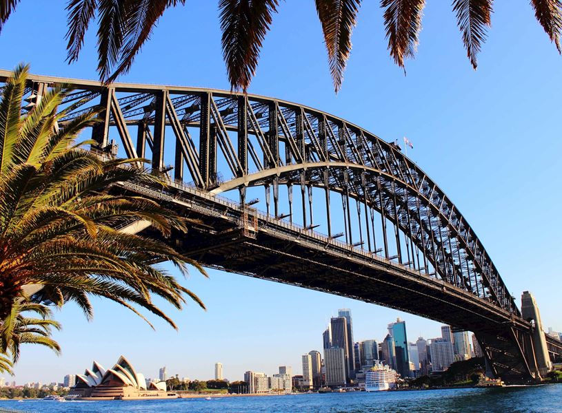 Harbour Bridge in Sydney, Australia