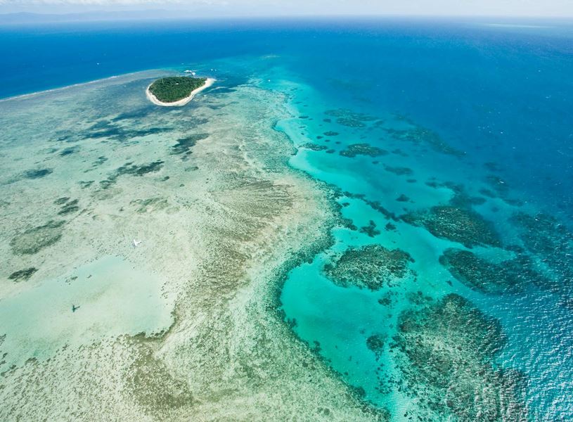 View of The Great Barrier Reef, Australia