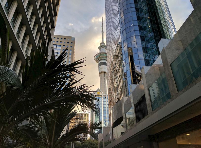 Sky Tower in Auckland, New Zealand