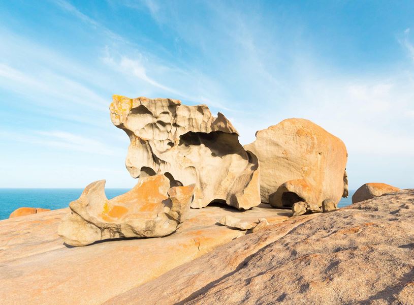 Rock formations on Kangaroo Island, Australia