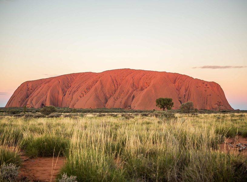 View of Uluru, Australia