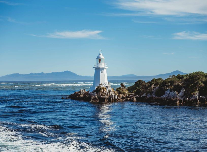 Lighthouse by Gordon River, Australia