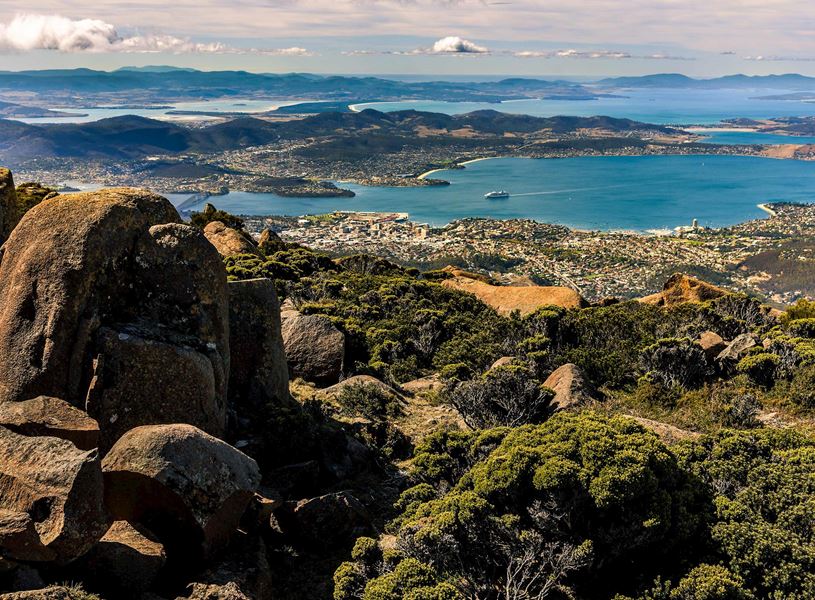 View of Hobart, Australia