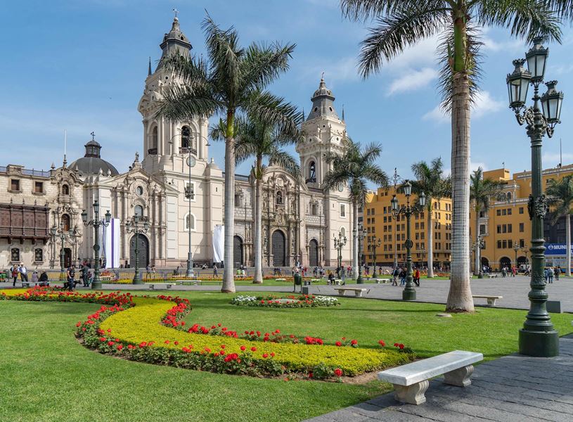 Main Square in Lima, Peru