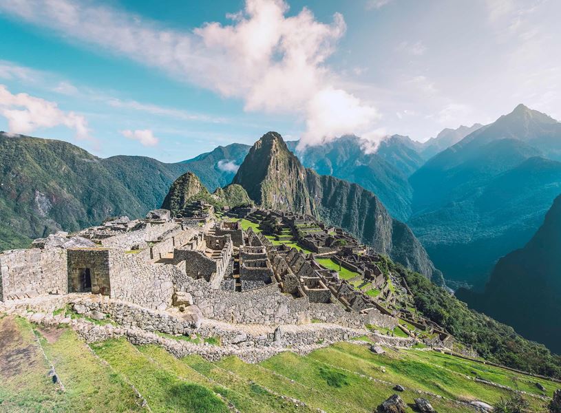 Ruins in Machu Picchu, Peru