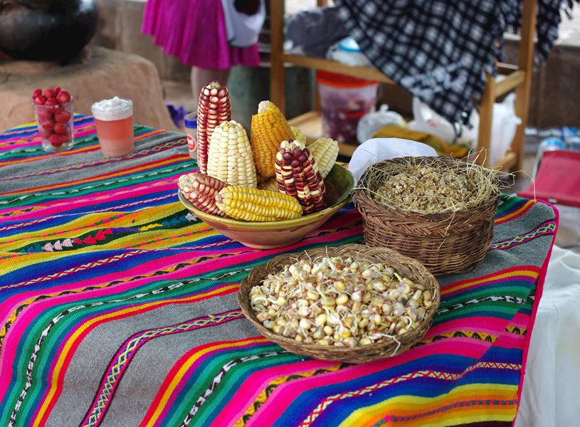 Food in Sacred Valley, Peru