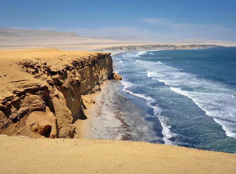 View of Paracas, Peru