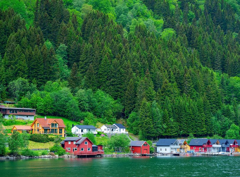 Traditional Fishing Cottage , Flam, Norway