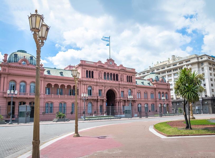 Casa Rosada in Buenos Aires, Argentina