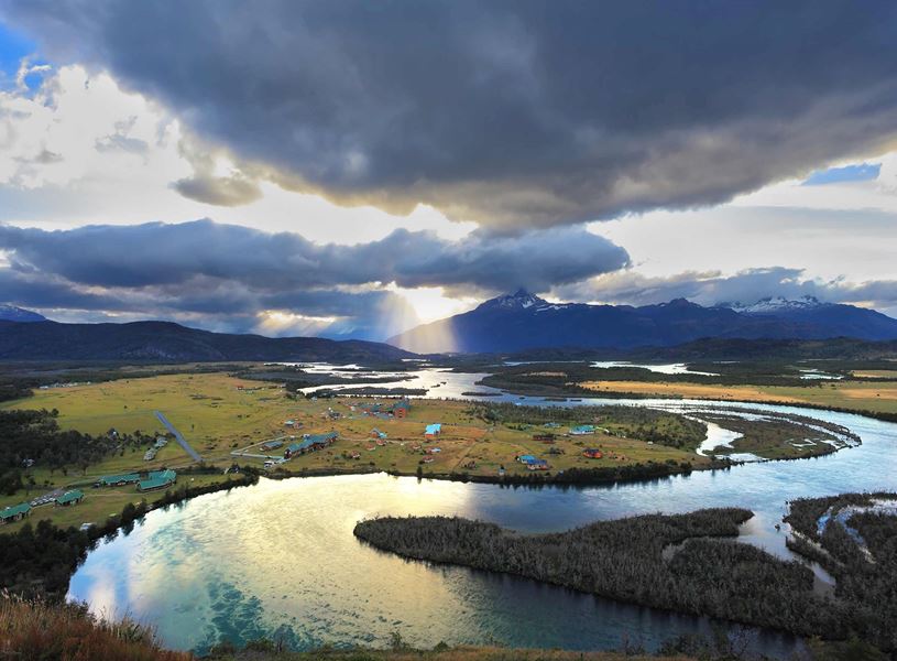 View of Serrano River, Chile