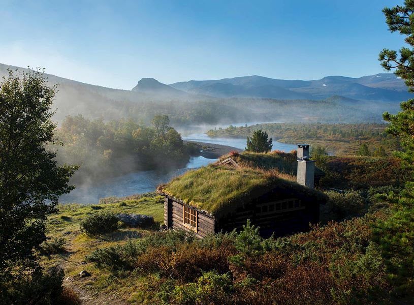 View of Jotunheimen National Park, Norway