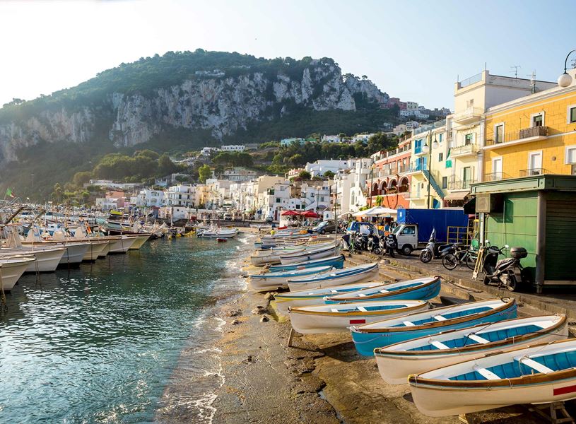 Marina Grande in Naples, Italy