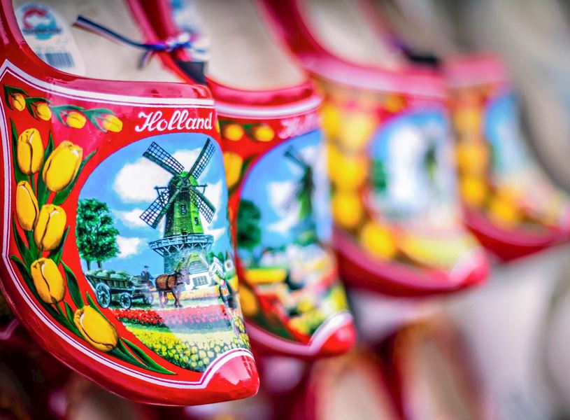 Clogs in Amsterdam, Netherlands