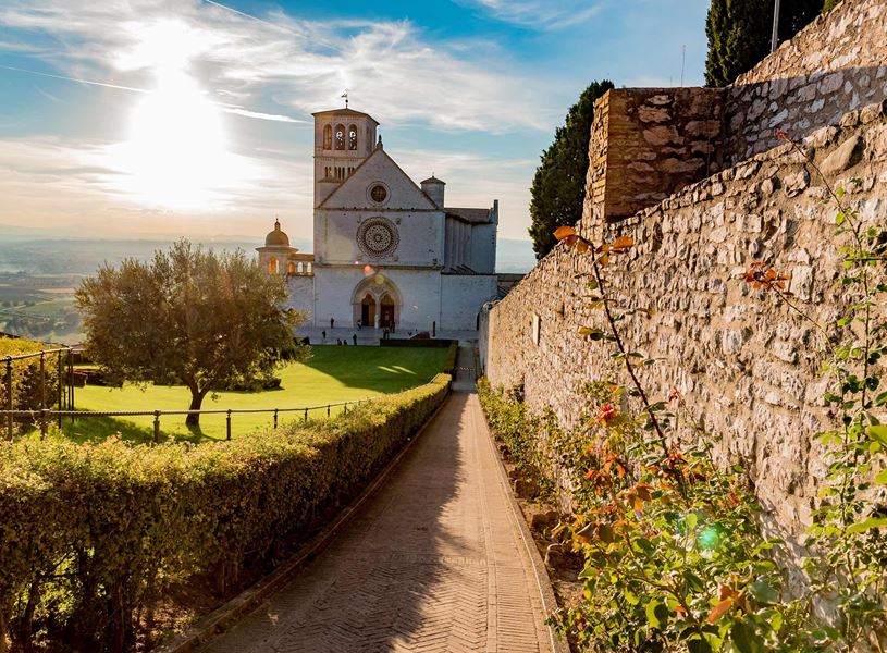 Church in Assisi, Italy