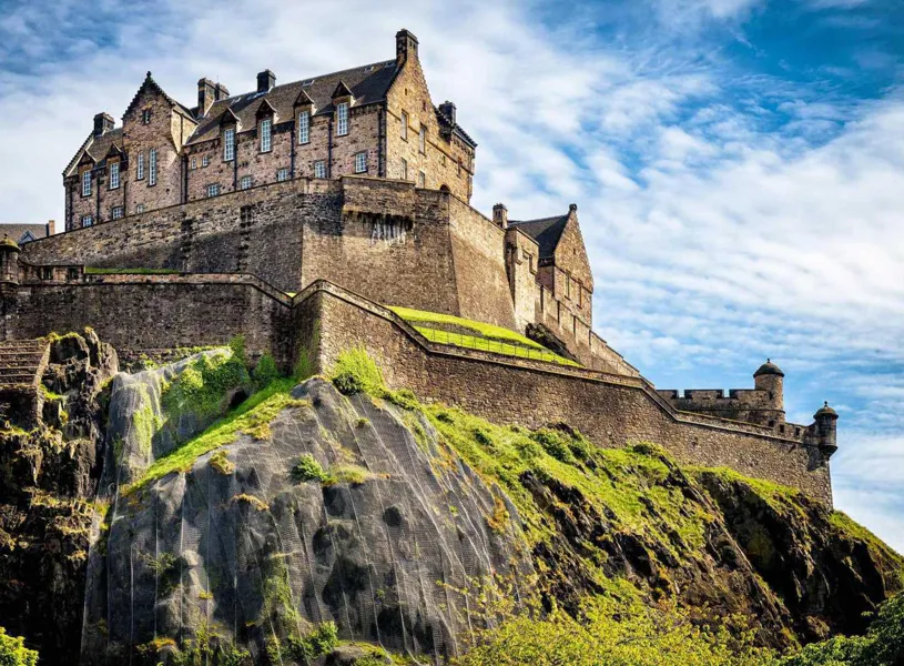 View of Edinburgh Castle, Scotland