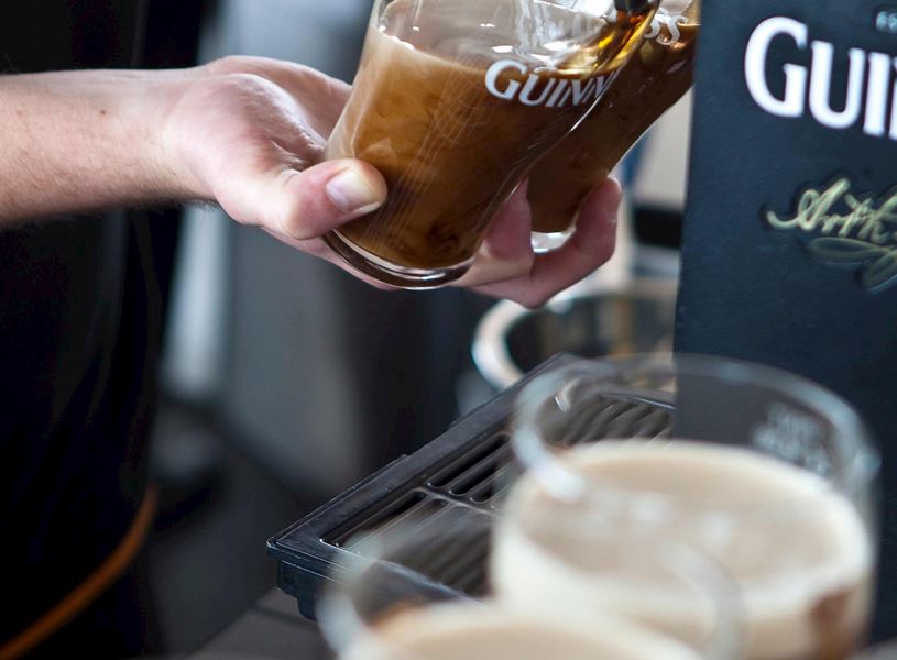 Guinness Storehouse in Dublin, Ireland