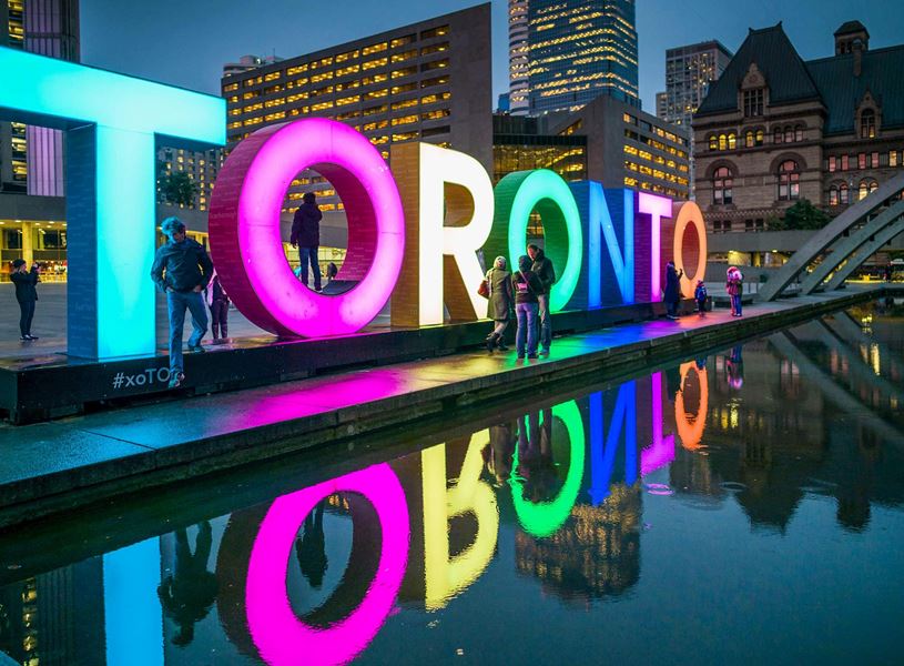 Sign in Toronto, CanadaTo