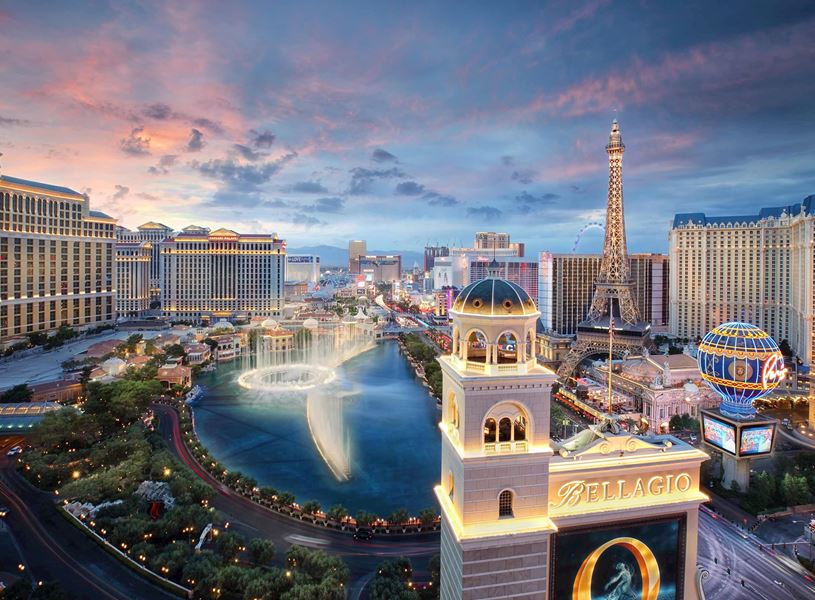 View of Las Vegas, USA