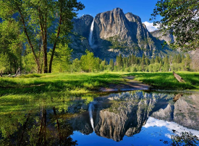 View of Yosemite National Park, Las Vegas, USA