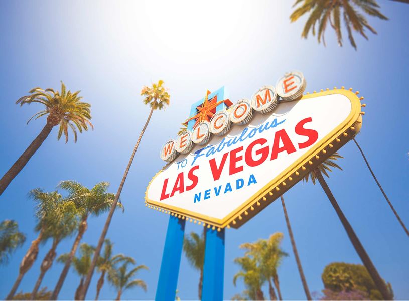 Sign in Las Vegas, USA