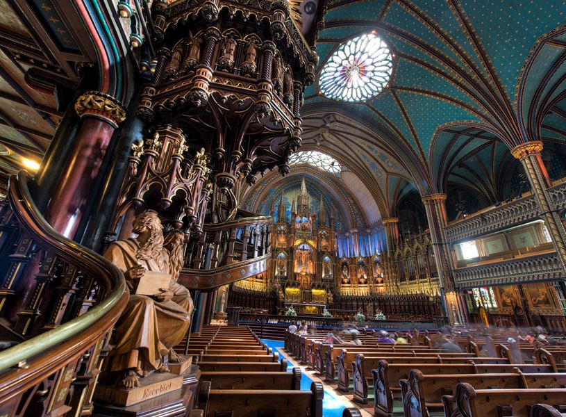 Notre Dame Basilica, Montreal, Canada 