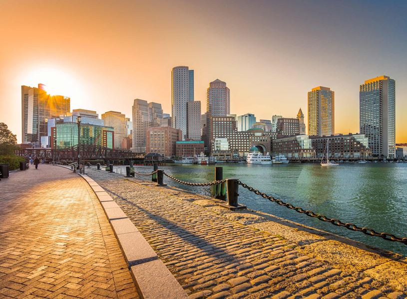 View of Boston, USA