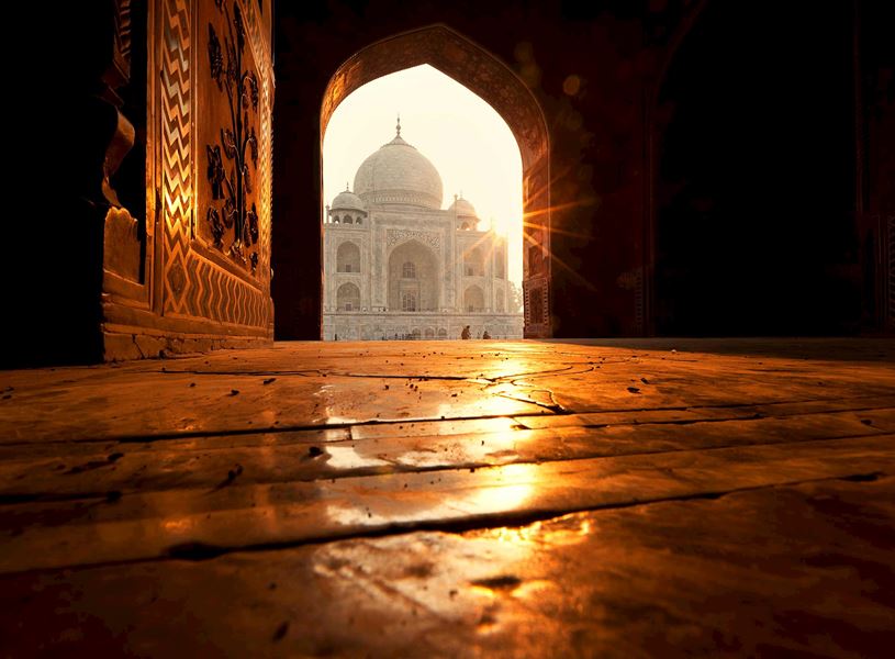 Taj Mahal in Agra, India