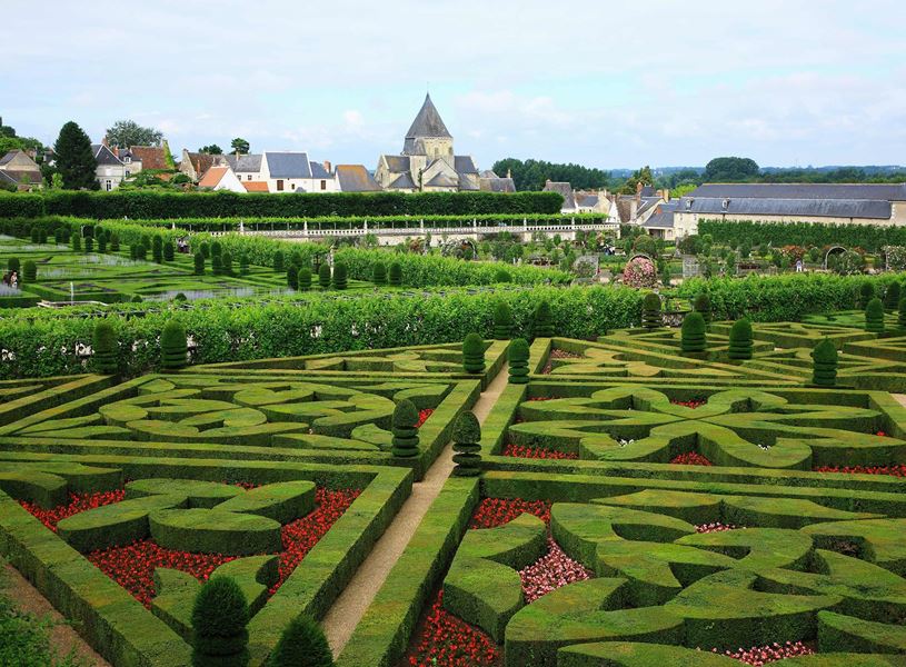 Visit Chateau Villandry in the Loire Valley