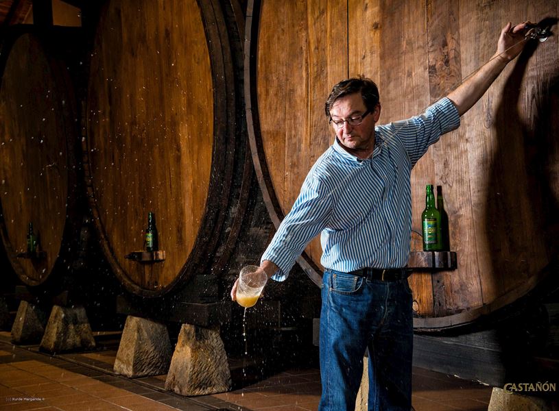 Taste Asturian cider with the Castanon family at their Cider Mill near Oviedo