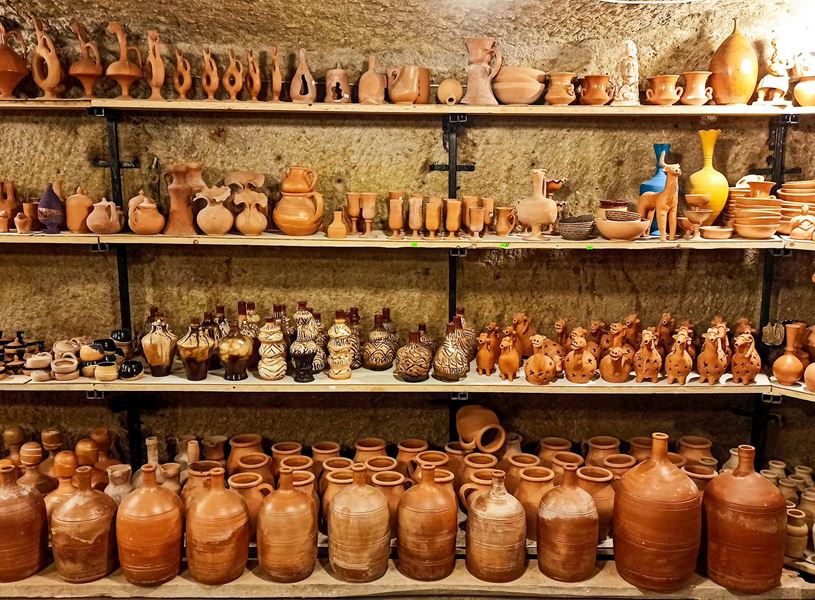 Learn about the art of pottery making in Avanos
