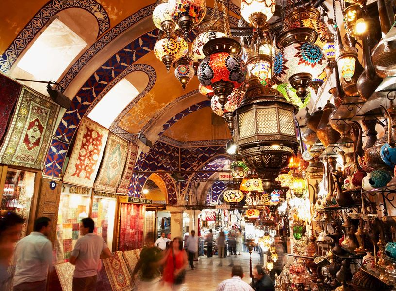 Haggle for souvenirs at Istanbul's Grand Bazaar