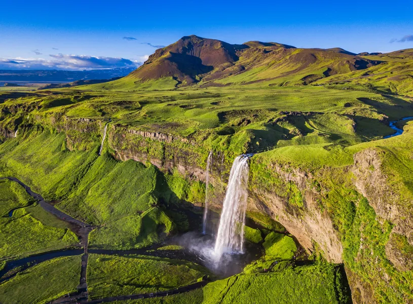 Seljalandsfoss Waterfalls, Iceland