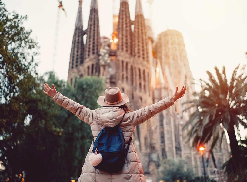 Barcelona walking tour, Spain
