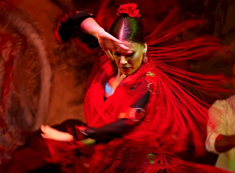 Flamenco show with dinner in Seville, Spain