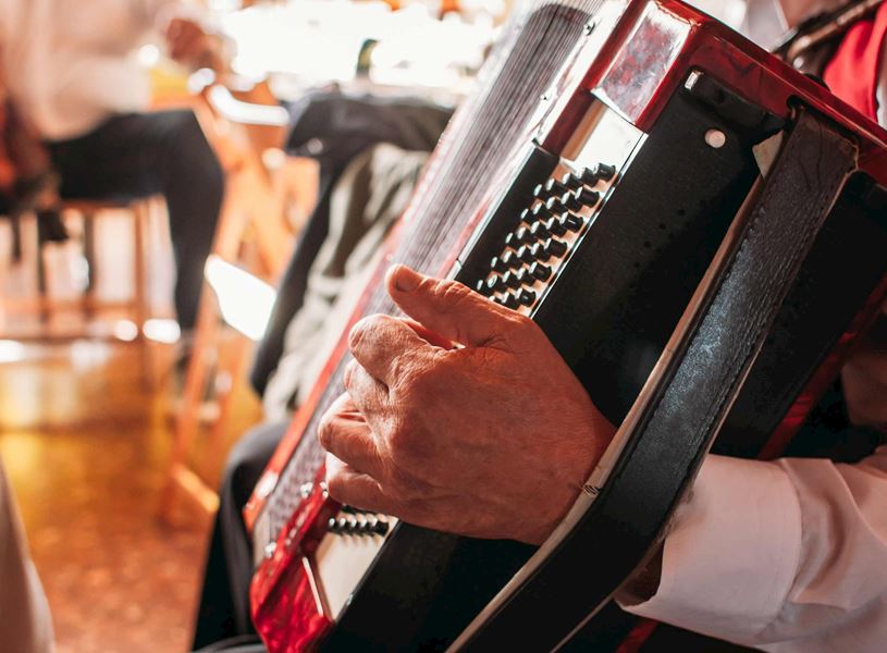 Farmhouse dinner and polka party in Krakow, Poland