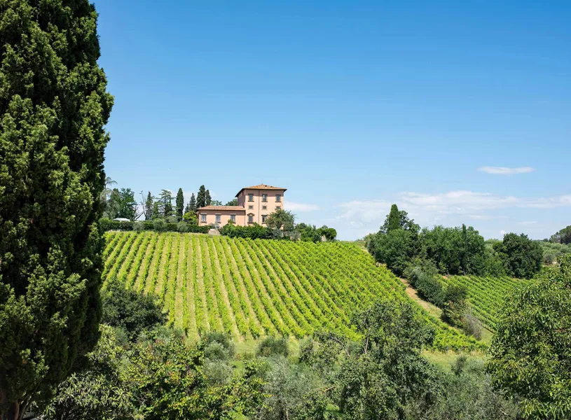 Tuscan dinner at Villa Machiavelli in Florence, Italy