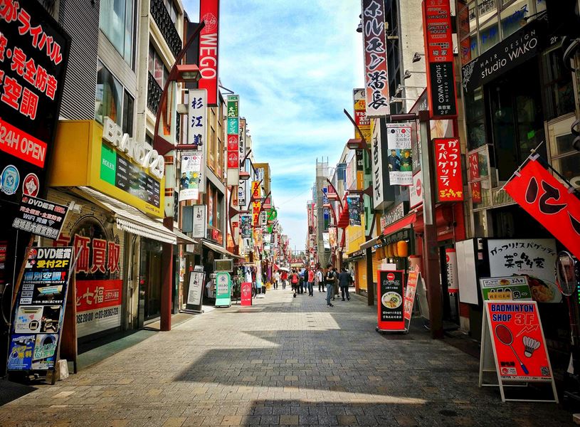 Visit Ameyoko Street Market in Tokyo