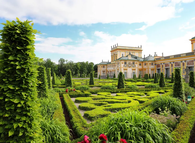Visit Wilanow Palace in Warsaw, Poland