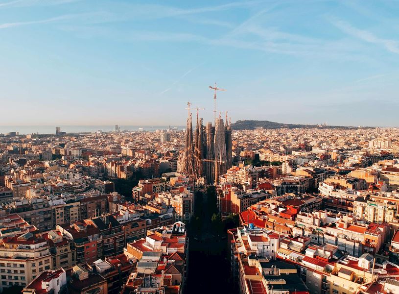 La Sagrada Familia, Barcelona, Spain