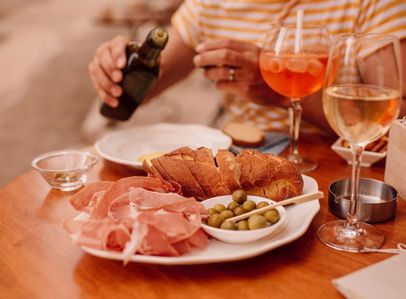 Konoba dinner in Split, Croatia