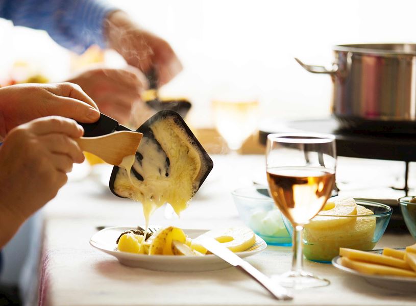 Dinner in Zermatt, Switzerland