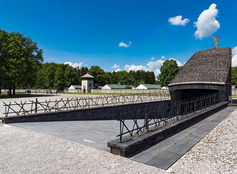 Jewish memorial at the Dachau Concentration Camp Memorial Site